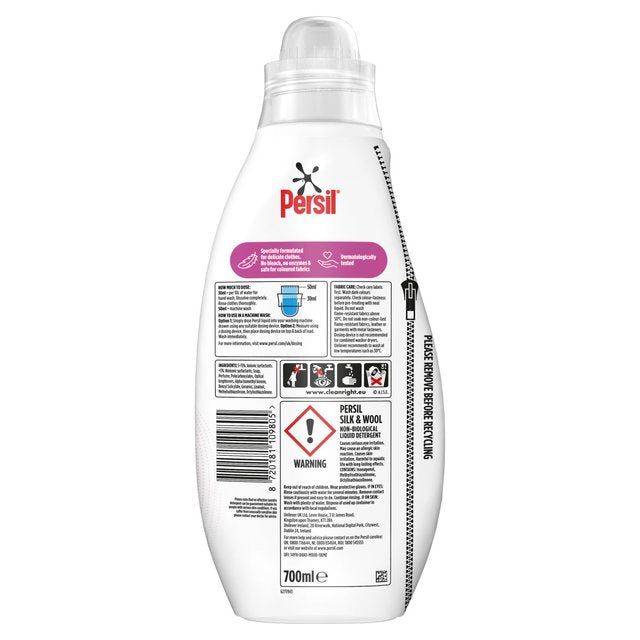 Persil Silk &amp;amp; Wool Washing Liquid 14 wash   700ml
