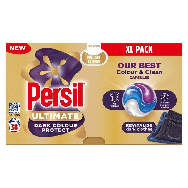 Persil Ultimate Dark Colour Protect Laundry Washing Capsules   38 per pack