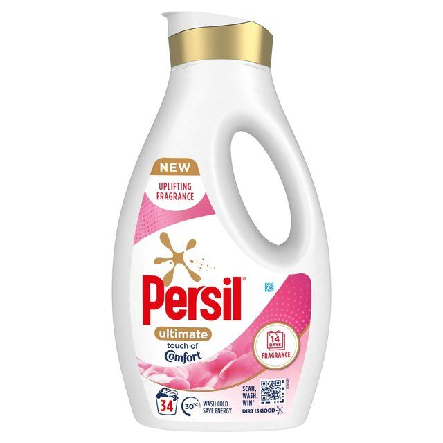 Persil Ultimate Touch of Comfort Washing Liquid Laundry Detergent 34 Washes   918ml