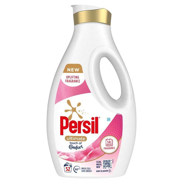 Persil Ultimate Touch of Comfort Washing Liquid Laundry Detergent 52 Washes   1400ml