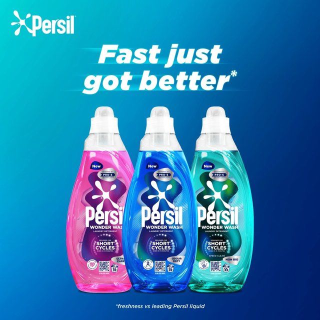 Persil Wonder Wash Odour Defy Laundry Detergent 55 Washes   1485ml