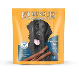 Pet Munchies 100% Natural Venison Stix Dog Treats   50g