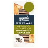 Peter's Yard Oregano &amp;amp; Olive Oil Sourdough Crackers   90g