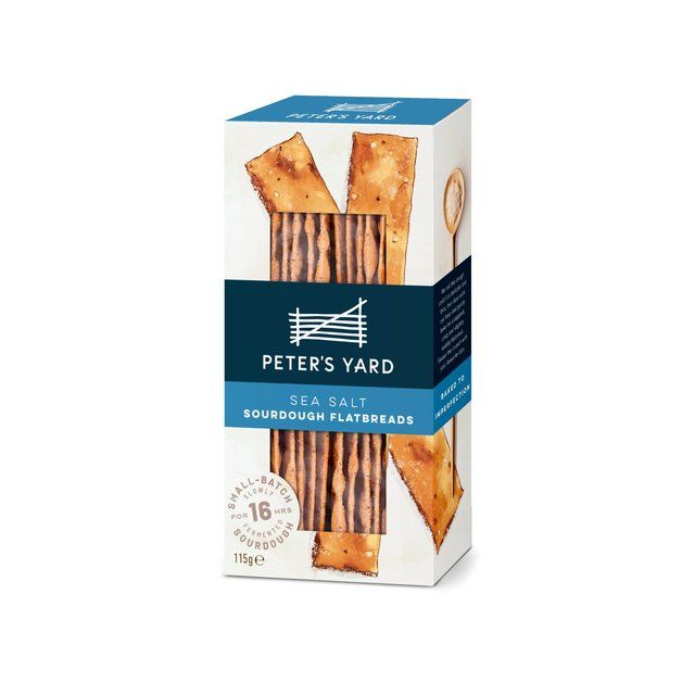 Peter's Yard Sea Salt Sourdough Flatbreads   115g