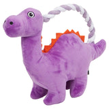 Petface Buddies Rope Handle Dinosaur