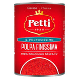 Petti 100% Italian Finely Chopped Tomatoes   400g