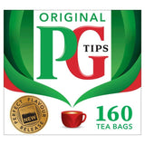 PG Tips Original Biodegradable Tea Bags   160 per pack