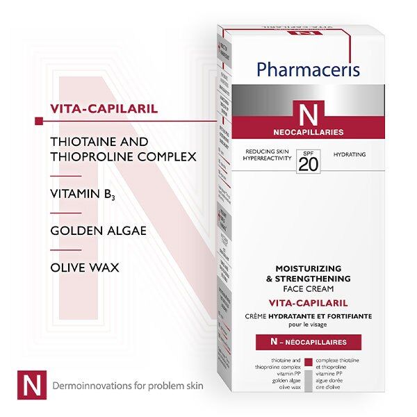 Pharmaceris N Vita Capilaril Strengthening Face Cream