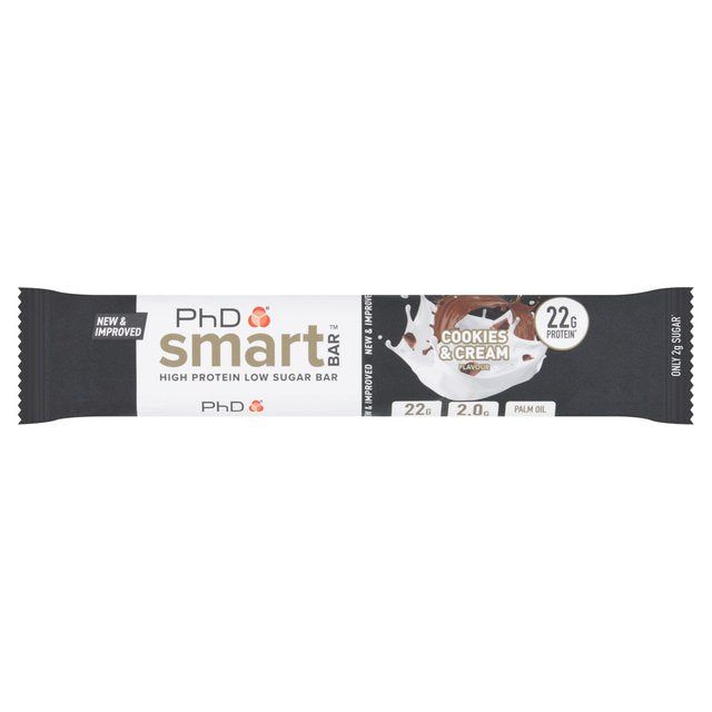 PHD Nutrition Smart Bar Cookies &amp;amp; Cream   64g