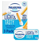 Philadelphia Snack Soft Cheese Dip &amp;amp; Breadsticks
