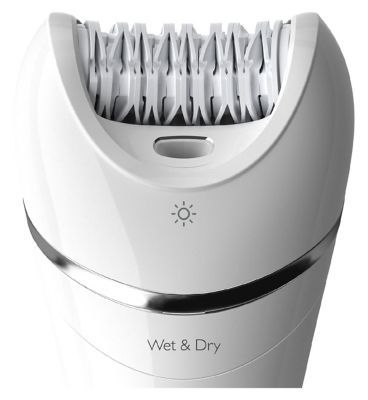 Philips Satinelle Wet &amp;amp; Dry Epilator Series 8000 BRE710/01