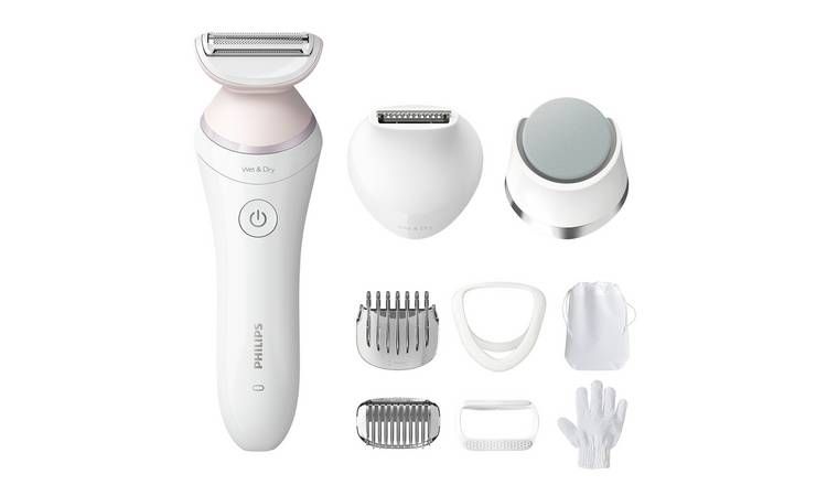 Philips Series 8000 Wet &amp;amp; Dry Cordless Lady Shaver BRL176/00