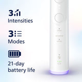 Philips Sonicare 6500 Series Electric Toothbrush, Dual Pack in Black &amp;amp; White, HX7419/01