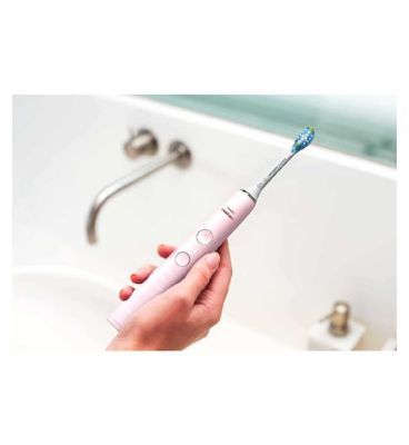 Philips Sonicare DiamondClean 9000 Electric toothbrush with app, Pink - HX9911/53