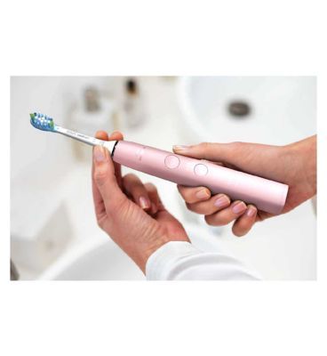 Philips Sonicare DiamondClean 9000 Electric toothbrush with app, Pink - HX9911/53