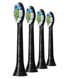 Philips Sonicare W2 Optimal White Replacement Brushheads &amp;ndash; Black 4pk HX6064/11