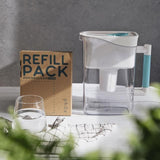 Phox Water Wave 2.8L Water Filter Jug &amp;amp; 3 Month Clean Filter Pack