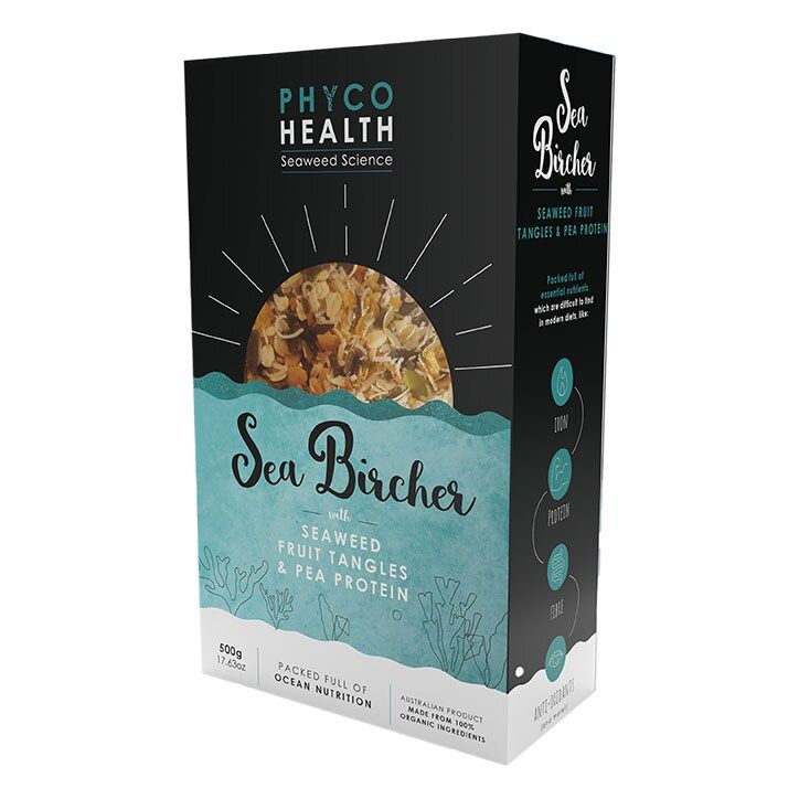 PhycoHealth SeaBircher Muesli (Seaweed Fruit Tangles &amp;amp; Pea Protein) 500g
