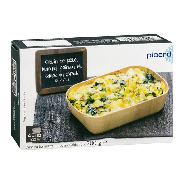 Picard Spinach Cheese &amp;amp; Leek Gratin   200g