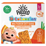 Piccolo Mighty Oaty Baby Cereal Bars Apple Carrot &amp;amp; Orange Textured 1+ Year 6x20g