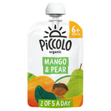 Piccolo Organic Mango &amp;amp; Pear Smooth 6 Months+ 100g