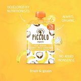 Piccolo Organic Pear, Banana, Coconut &amp;amp; Baby Rice 4m+ 100g