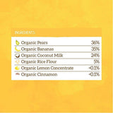 Piccolo Organic Pear, Banana, Coconut &amp;amp; Baby Rice 4m+ 100g
