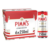 Pimm's No1 &amp;amp; Lemonade Ready To Drink 5.4% Vol Cans 6x250ml
