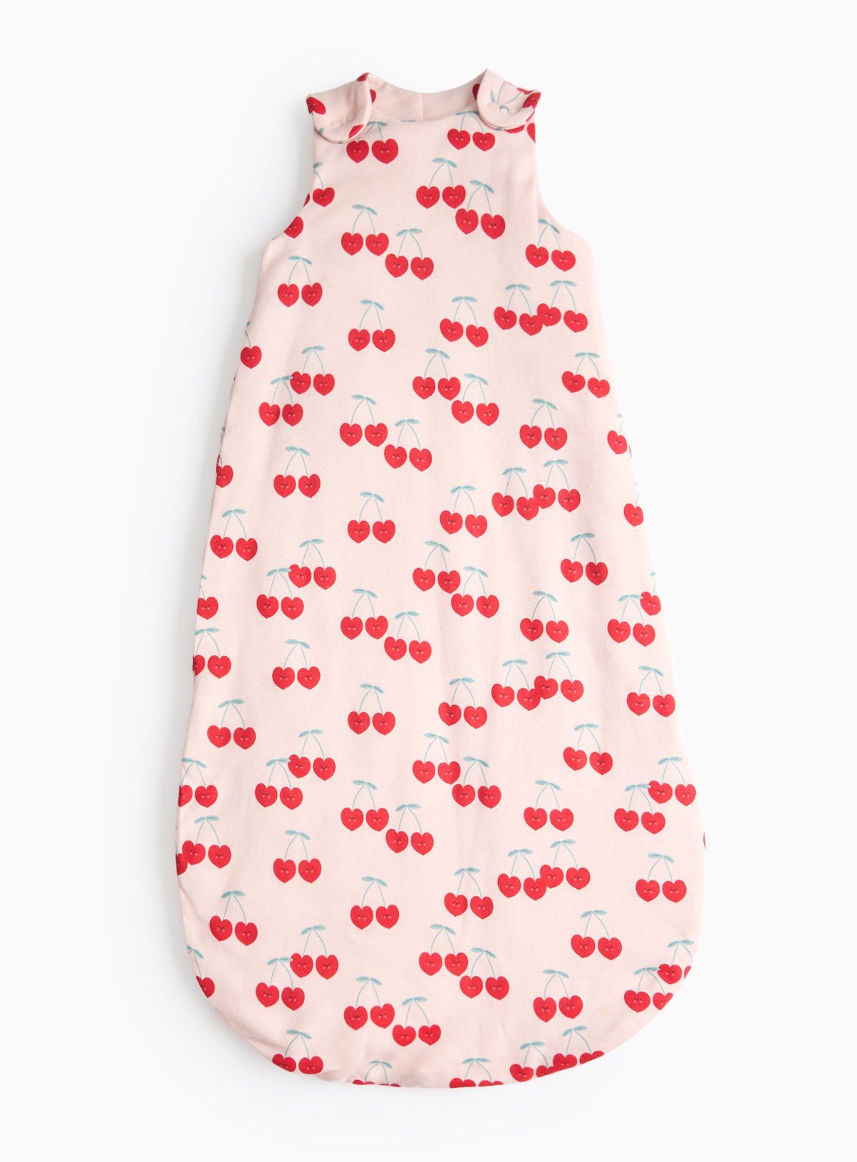 Pink Cherry Printed 2.5 Tog Sleeping Bag 0-6 Months