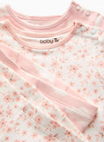 Pink Cloud &amp;amp; Floral Print Pyjama Set 2 Pack 6-9 months