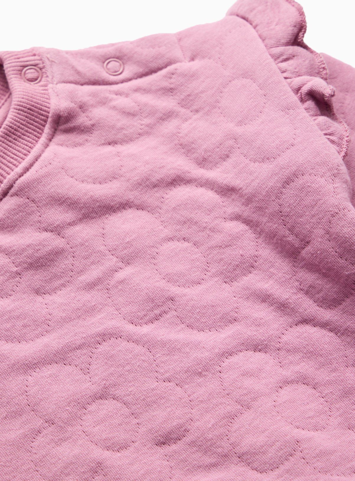 Pink Floral Quilted Sweatshirt &amp;amp; Joggers Set 3-6 months