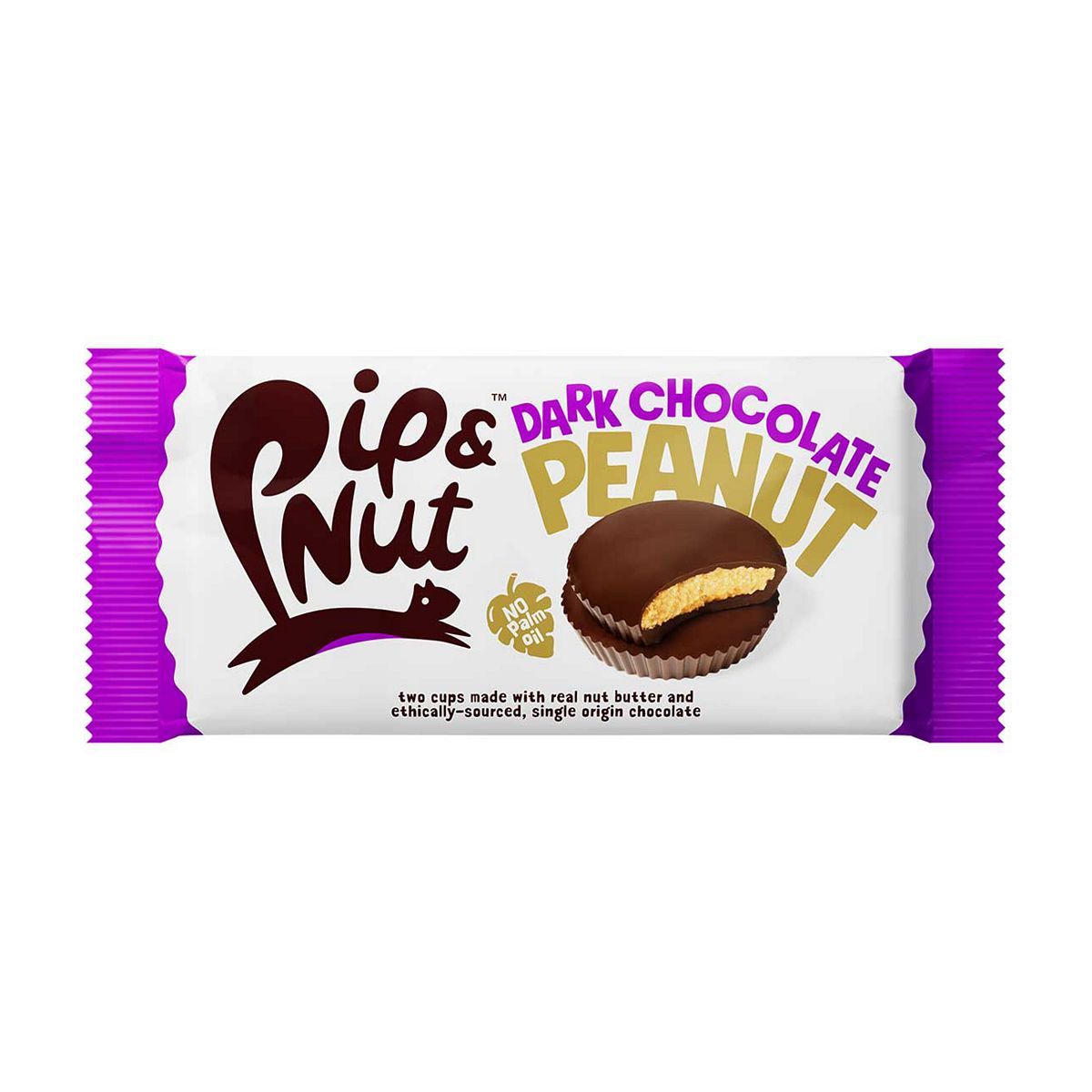 Pip &amp;amp; Nut Dark Chocolate Peanut Butter Cups - 34g