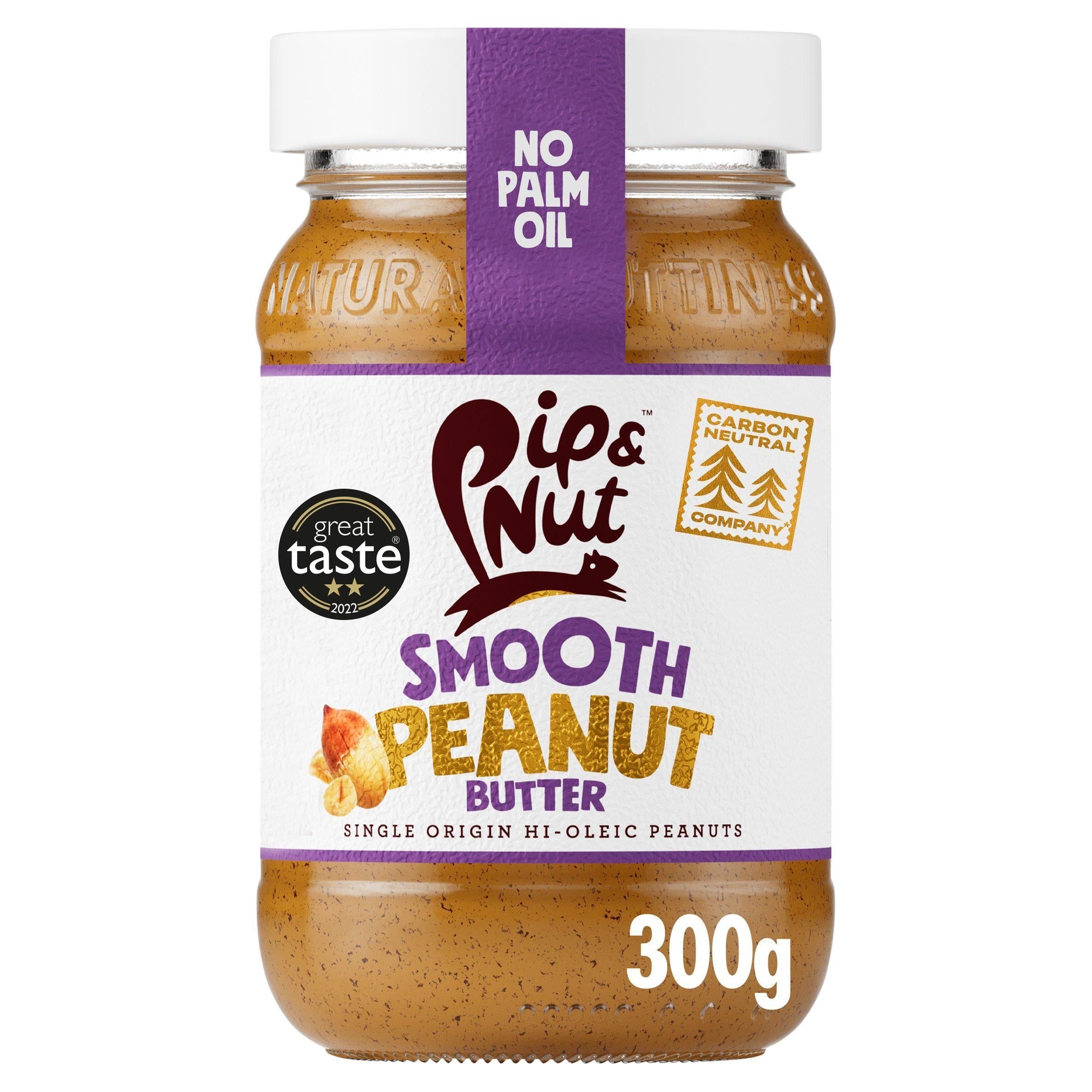 Pip &amp;amp; Nut Smooth Peanut Butter 300g