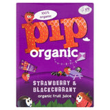 Pip Organic Strawberry &amp;amp; Blackcurrant Juice Cartons   4 x 180ml