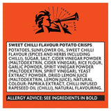 Pipers Biggleswade Sweet Chilli Sharing Bag Crisps   150g