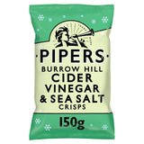 Pipers Burrow Hill Cider Vinegar &amp;amp; Sea Salt Sharing Crisps 150g