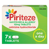 Piriteze Hayfever &amp;amp; Allergy Antihistamine Tablets x7