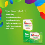 Piriteze Hayfever &amp;amp; Allergy Relief Antihistamine Cetirizine Tablets   30 per pack