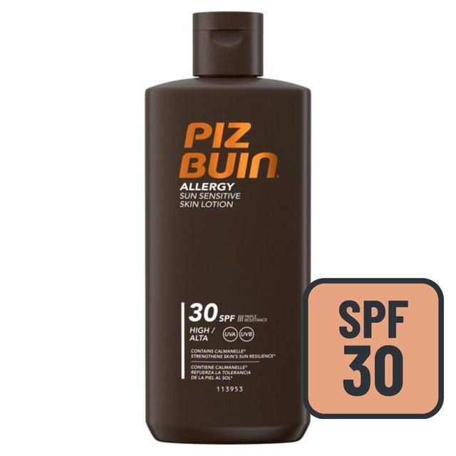 Piz Buin Allergy Sensitive SPF 30 Sun Lotion   200ml