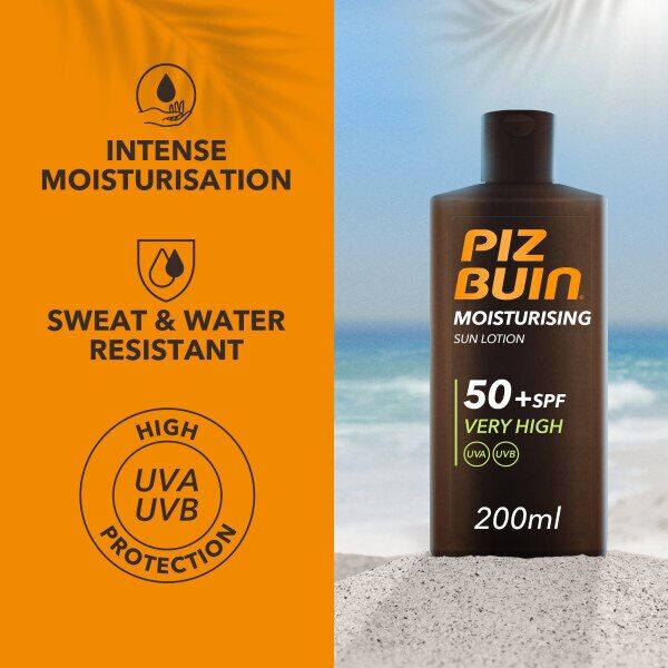 PIZ BUIN&amp;reg; Moisturising Sun Lotion SPF 50+ Very High
