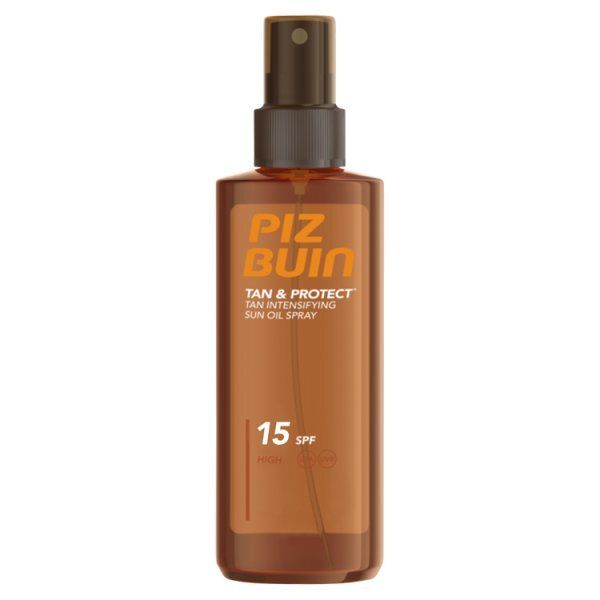 Piz Buin Tan &amp;amp; Protect Acc Oil SPF15 150ml