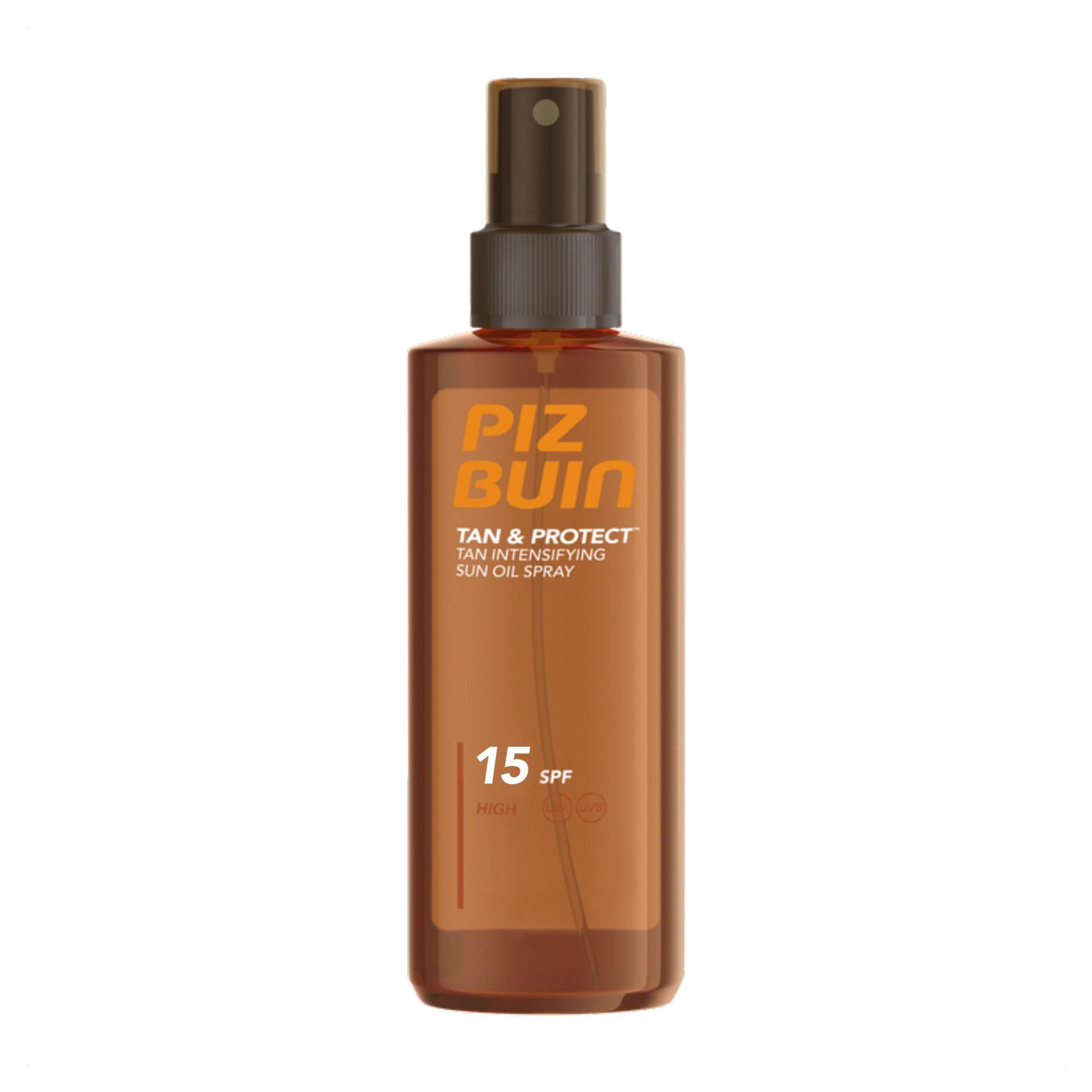 Piz Buin Tan &amp;amp; Protect Tan Accelerating Oil Spray SPF 15 150ml