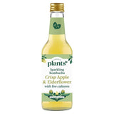 Plants by Deliciously Ella Apple and Elderflower Kombucha   250ml