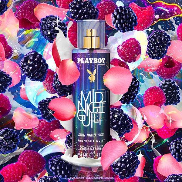 Playboy Midnight Guilt Body Mist  250Ml