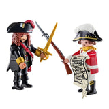 Playmobil 70273 Pirate and Redcoat Duo Pack