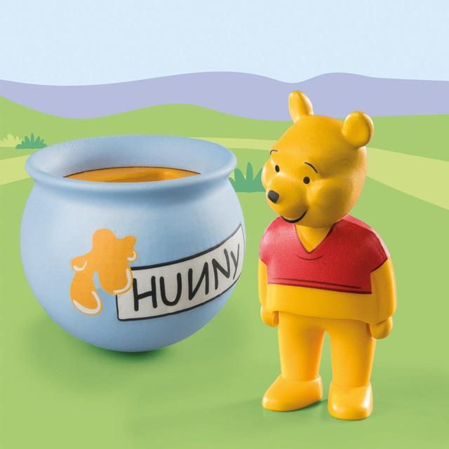 Playmobil 71318 1.2.3 &amp;amp; Disney Winnie's Counter Balance Honey Pot
