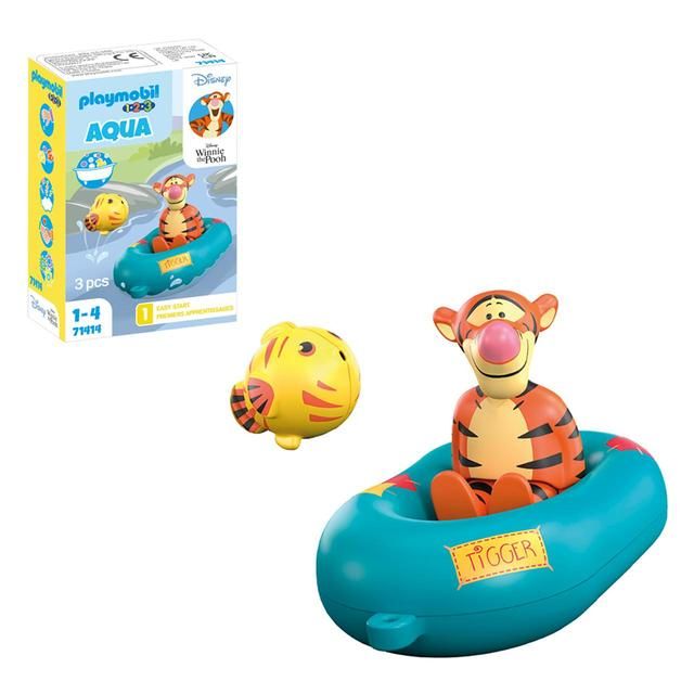 Playmobil 71414 1.2.3 AQUA &amp;amp; Disney Tigger's Boat Ride