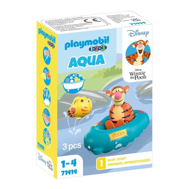 Playmobil 71414 1.2.3 AQUA &amp;amp; Disney Tigger's Boat Ride