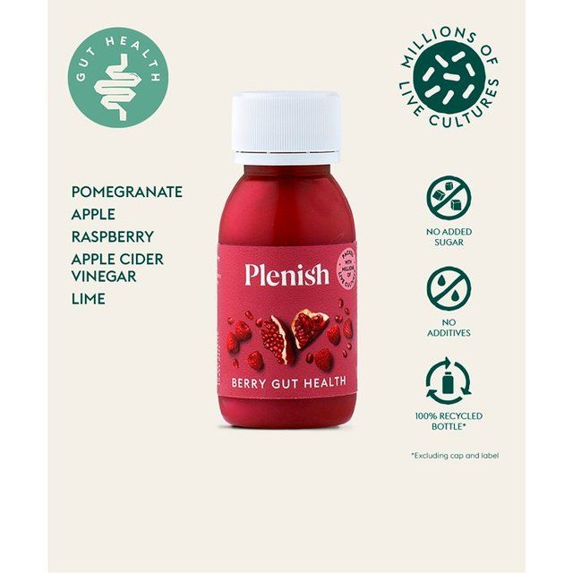 Plenish Berry Gut Health Shot   60ml