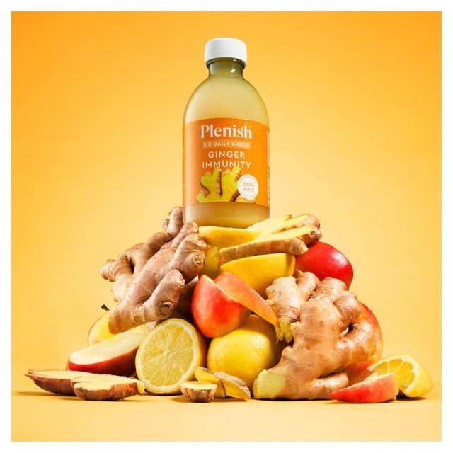Plenish Ginger Immunity Dosing Bottle 5x Shots   300ml